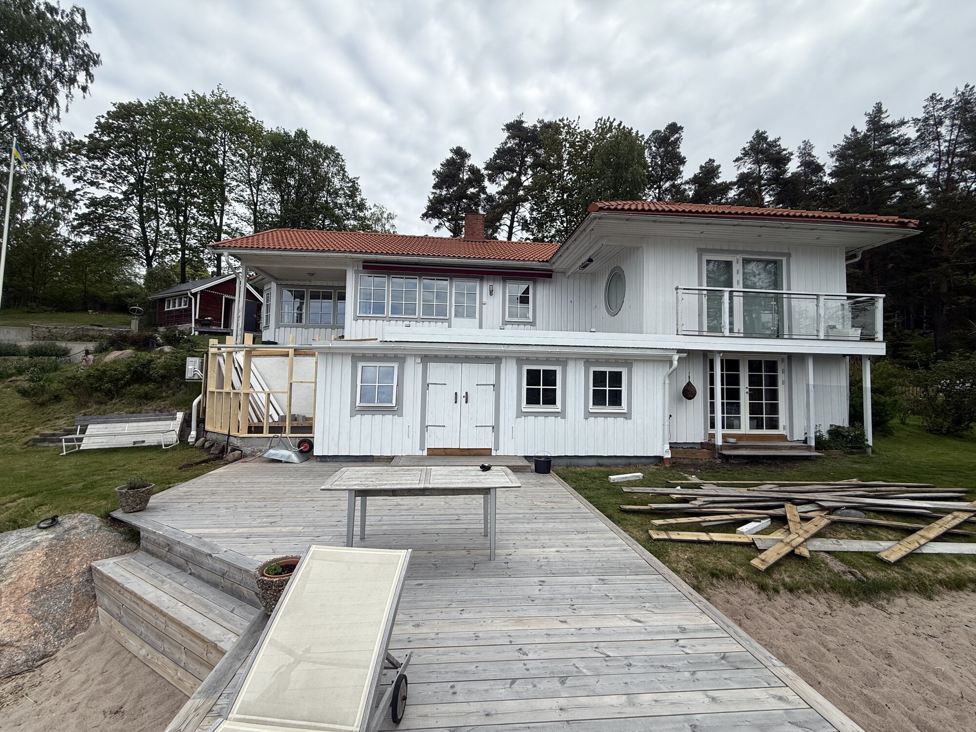 Renovering efter vattenläcka, Värmdö – bild 2